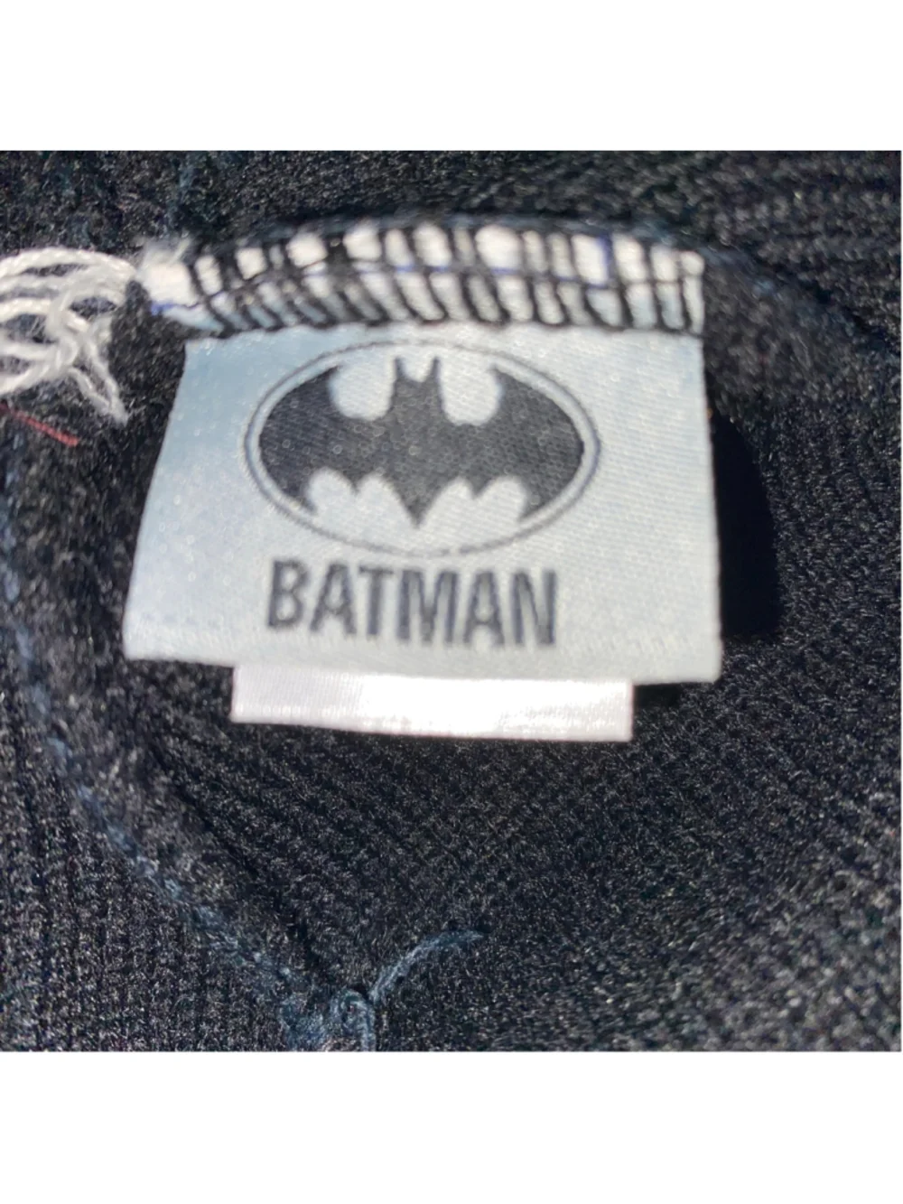 DC Comics Batman Beanie Hat One Size Black Grey Yellow